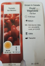 Load image into Gallery viewer, VEGETABLE TOMATO san marzano paste
