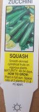 Load image into Gallery viewer, VEGETABLE SQUASH zucchini noche
