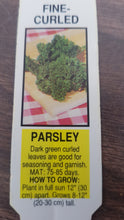 Load image into Gallery viewer, HERB PARSLEY curled
